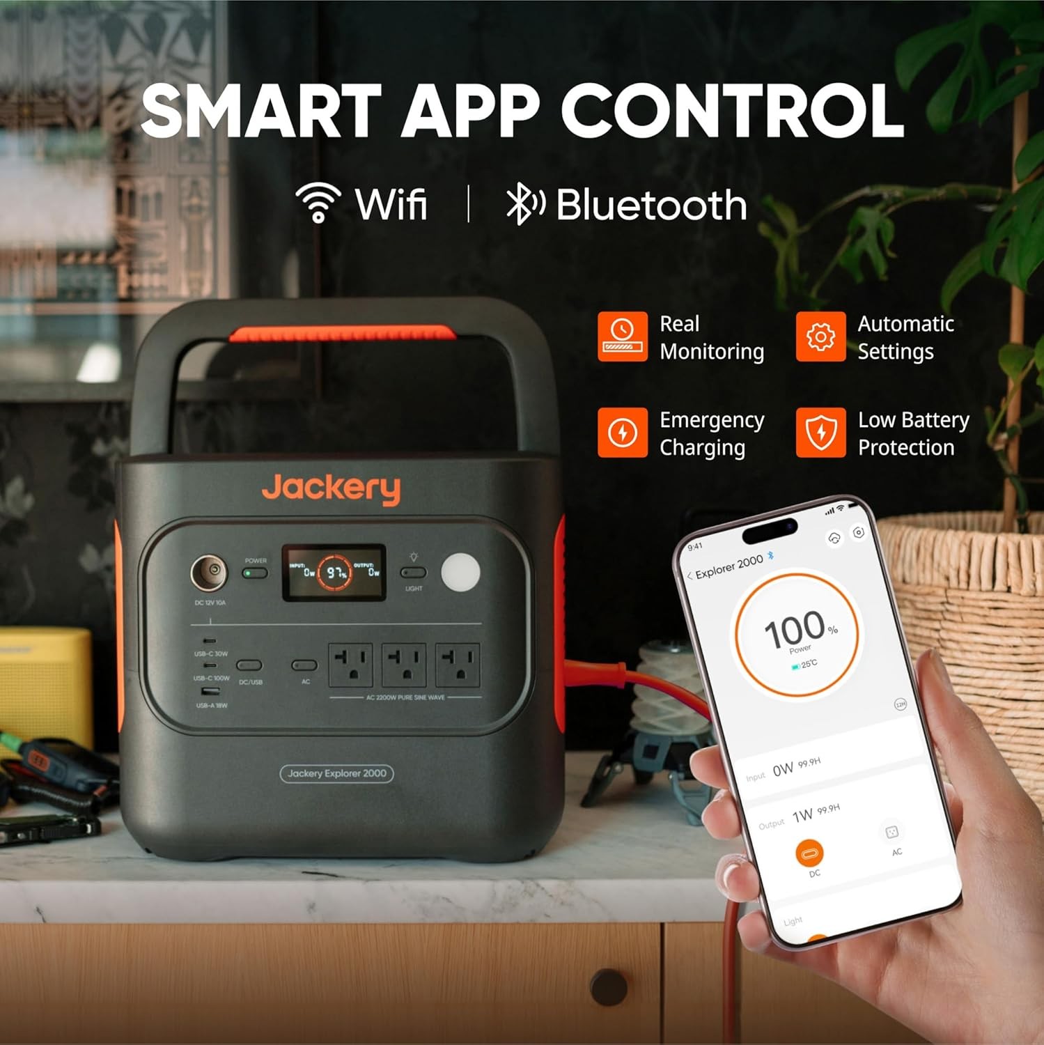 Portable Power Station, 2042Wh LiFePO4 Home Backup Battery