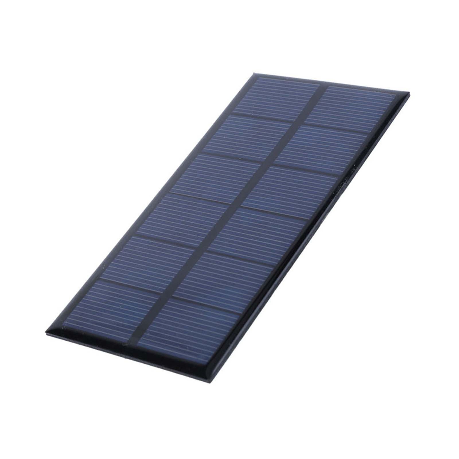 1W 3V Crystalline Silicon Solar Cell Panel Outdoor For DIY Power Charger Supply❀