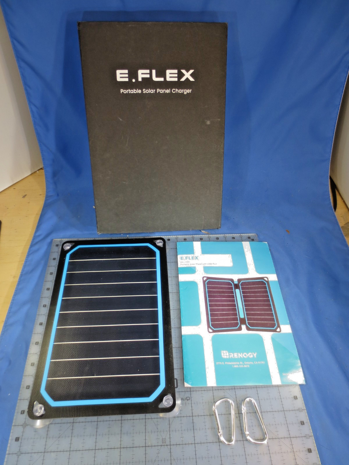 Renogy E.FLEX5 Monocrystalline Portable Solar Panel with USB Port 5 Watt in Box!