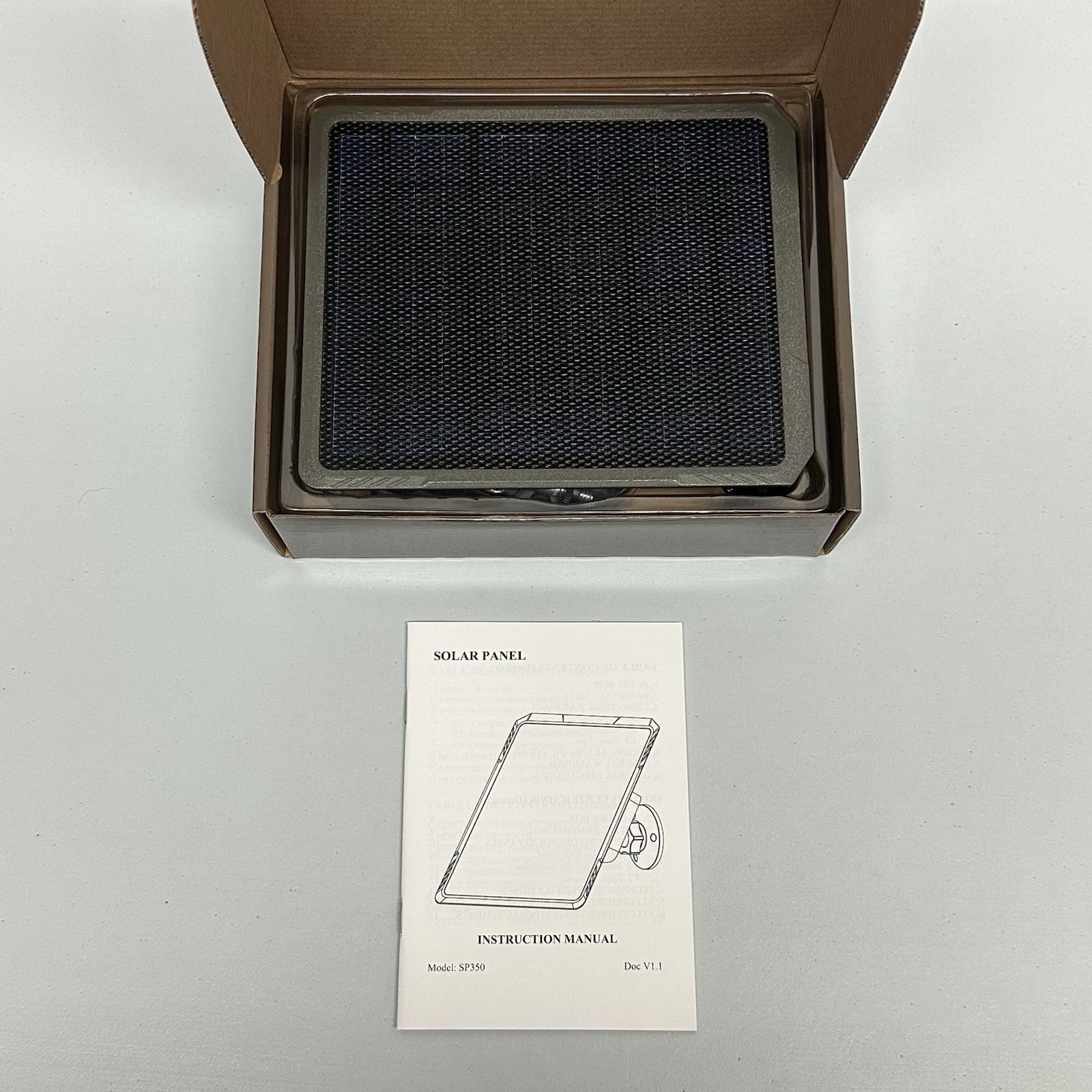 GardePro SP350 3.5W Solar Panel for Trail Camera A3 A3S E5 E6 E8 X50S X66 Pro
