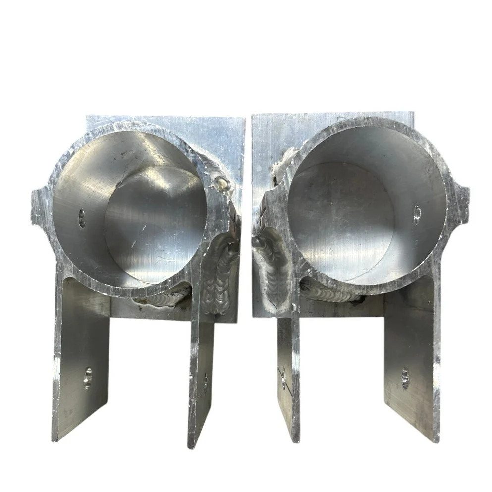 2 New UNIRAC 2″ Aluminum U-LA Cap Truss Structures Fits W/ Solar Mounting Rails