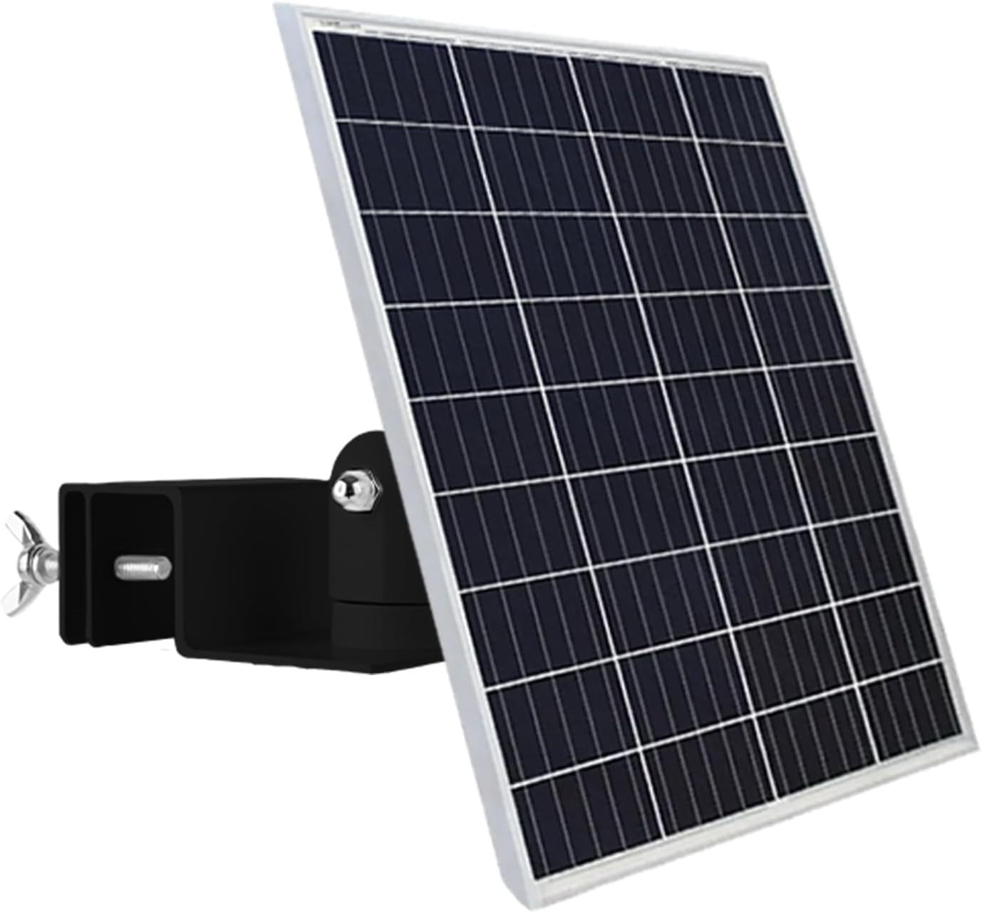4 Pack Solar Panel Gutter Mount for Ring, Arlo, Blink Solar Panels, No-Drill Adj