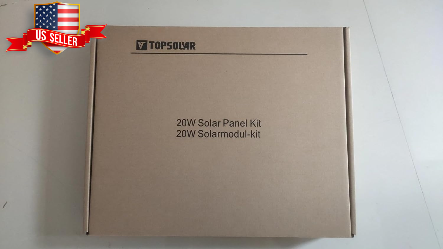 Solar Panel Kit 20W 12V 10A Charge Controller Extension Cables for RV Marine Boa