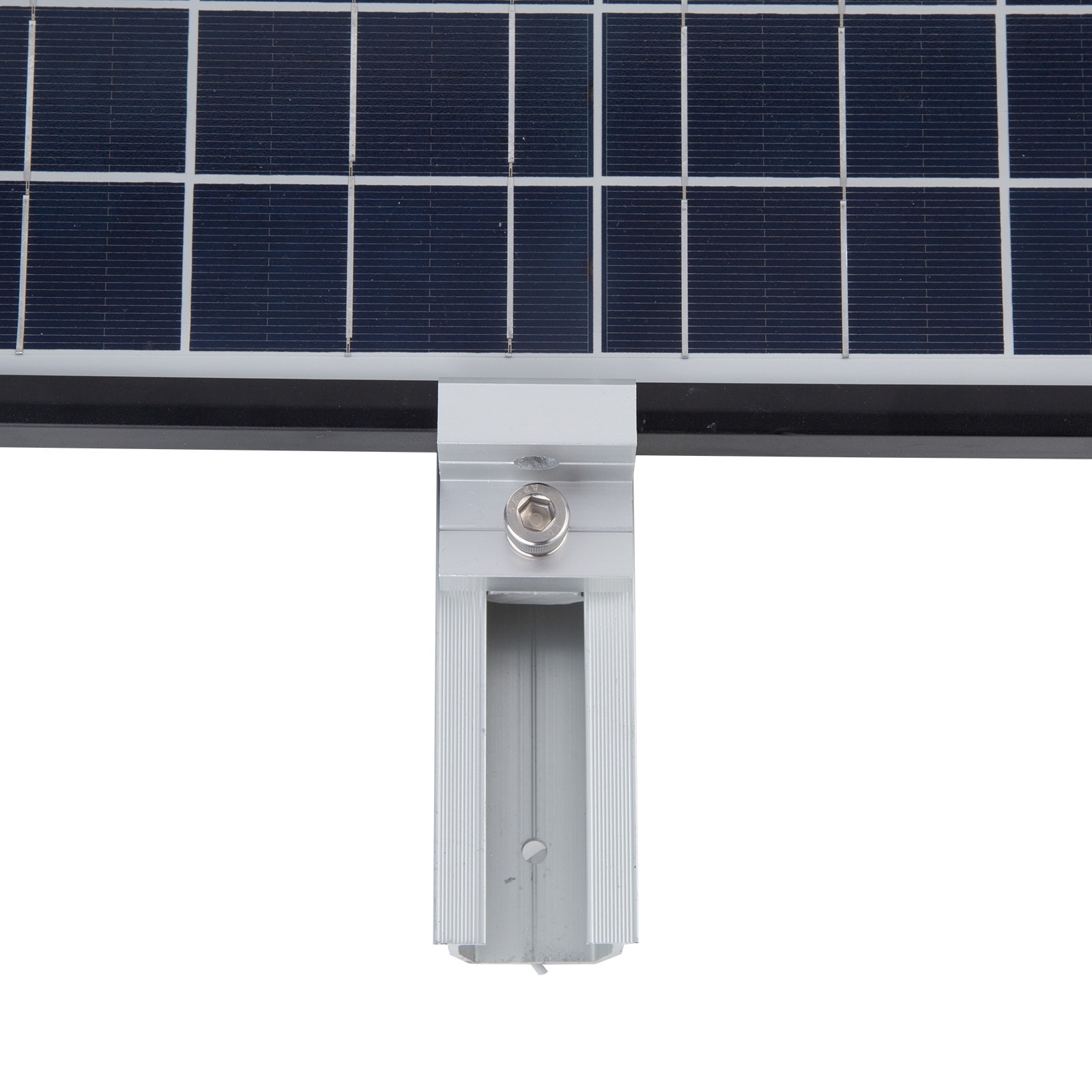 Roof Solar Panel Mounting Rails Brackets Kit System for 4PCS PV Panels Universal