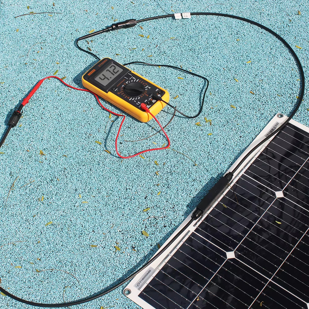 200W Flexible Solar Panel Mono 12V Portable Power Camping Home RV Battery Charge