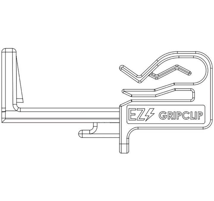 EZ Solar GripClip Intertek 5030165 UV Resistant Wiring Clips For Outdoor Use