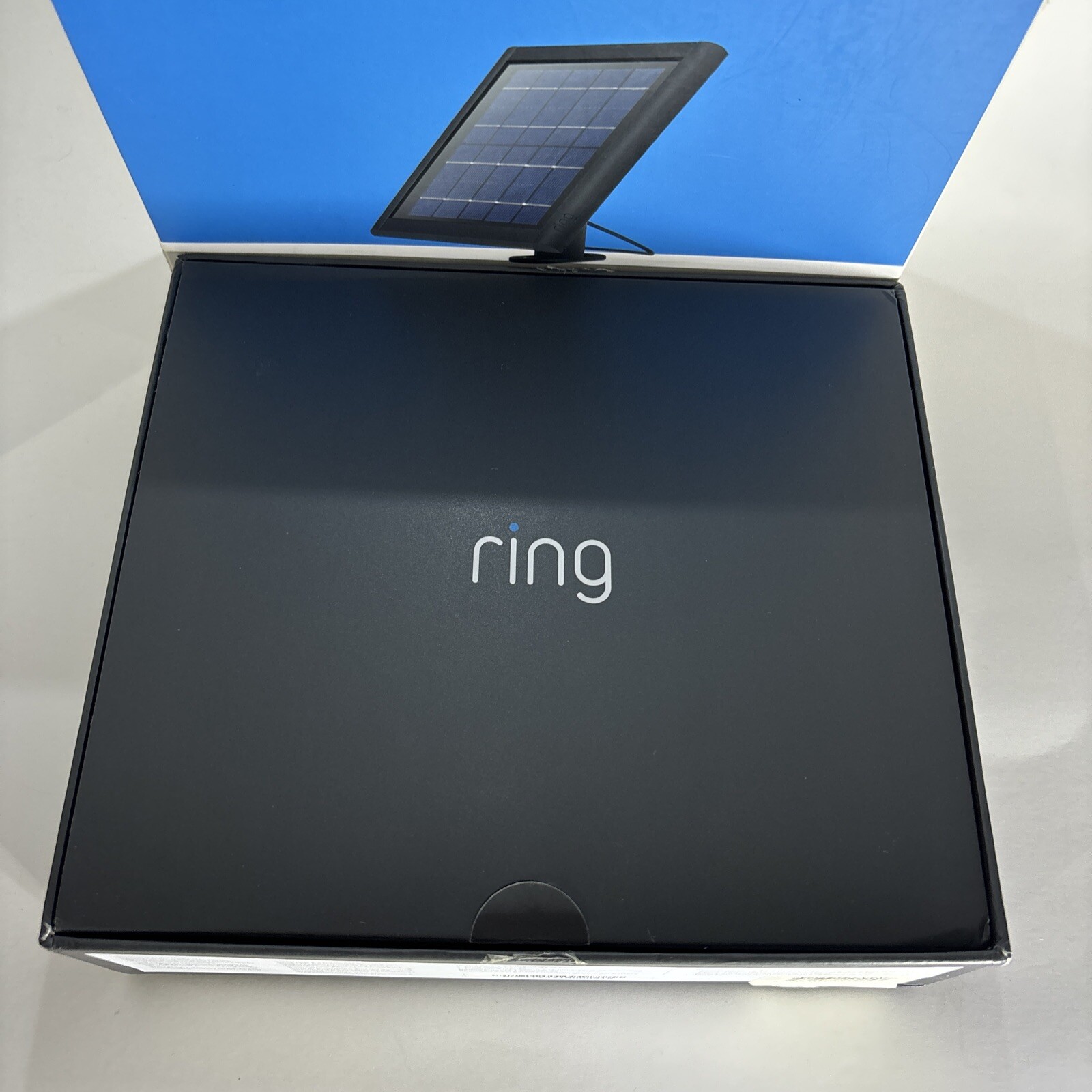 Ring Solar Panel Black For Spotlight Cam & Sticker Up Cam Keep Charged With Sun