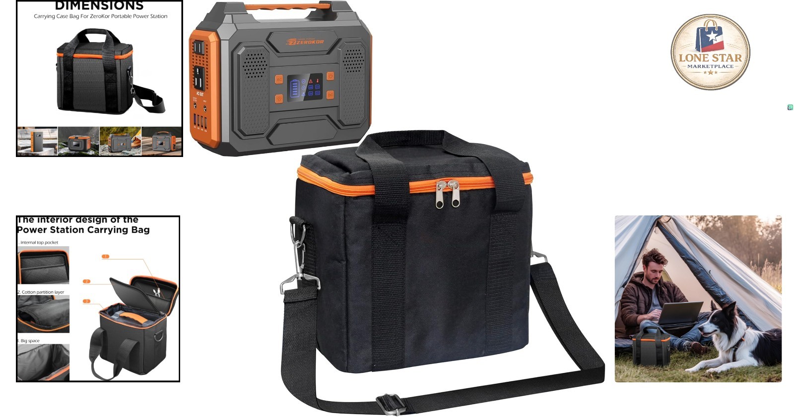 Portable Power Station Case – Compact, Durable, Waterproof Design for Travel