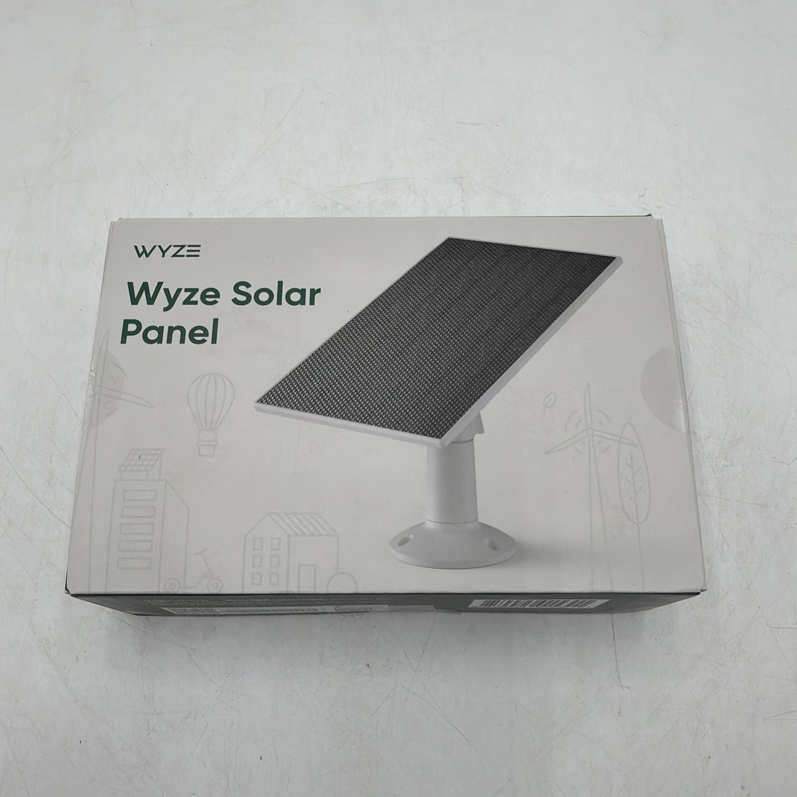 Wyze WSP2W Outdoor Security Camera Solar Panel White
