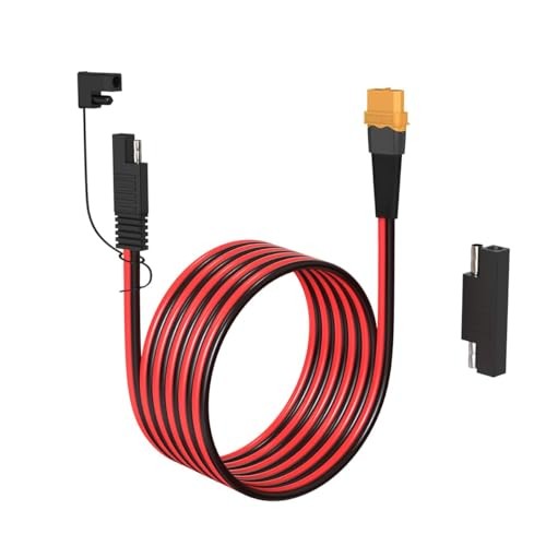 10AWG XT60 to SAE Connector Extension Cable with 20FT 10AWG SAE to XT60 Cable
