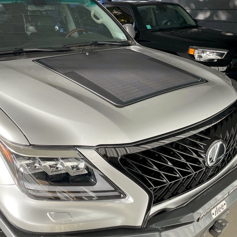 Best Hood/Bonnet Flexible Solar Panel for Lexus GX460 GX470 GX570 LX470 LX570