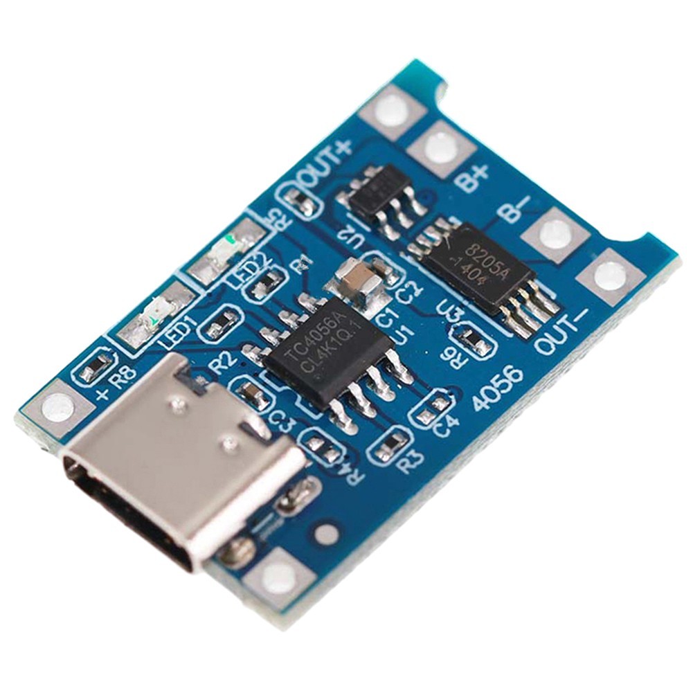 5 x USB Lithium Charger Module with Battery Protection TYPEC USB 5V 1A