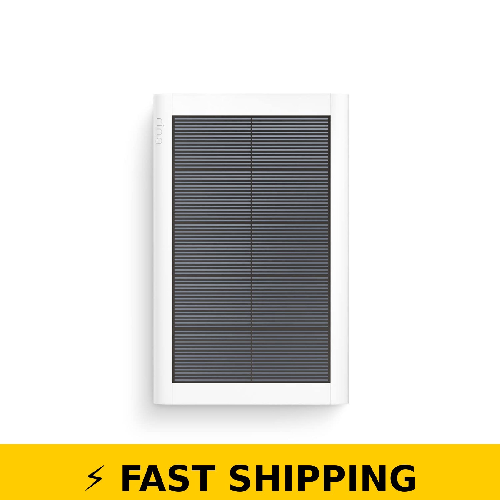 Ring Small Solar Panel for Outdoor Security Cameras – White