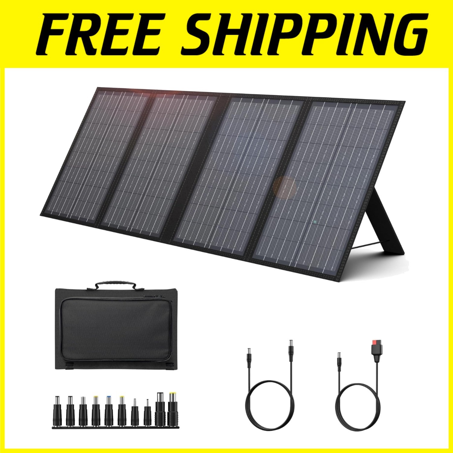 Portable 60W Solar Panel Charger for Power Stations