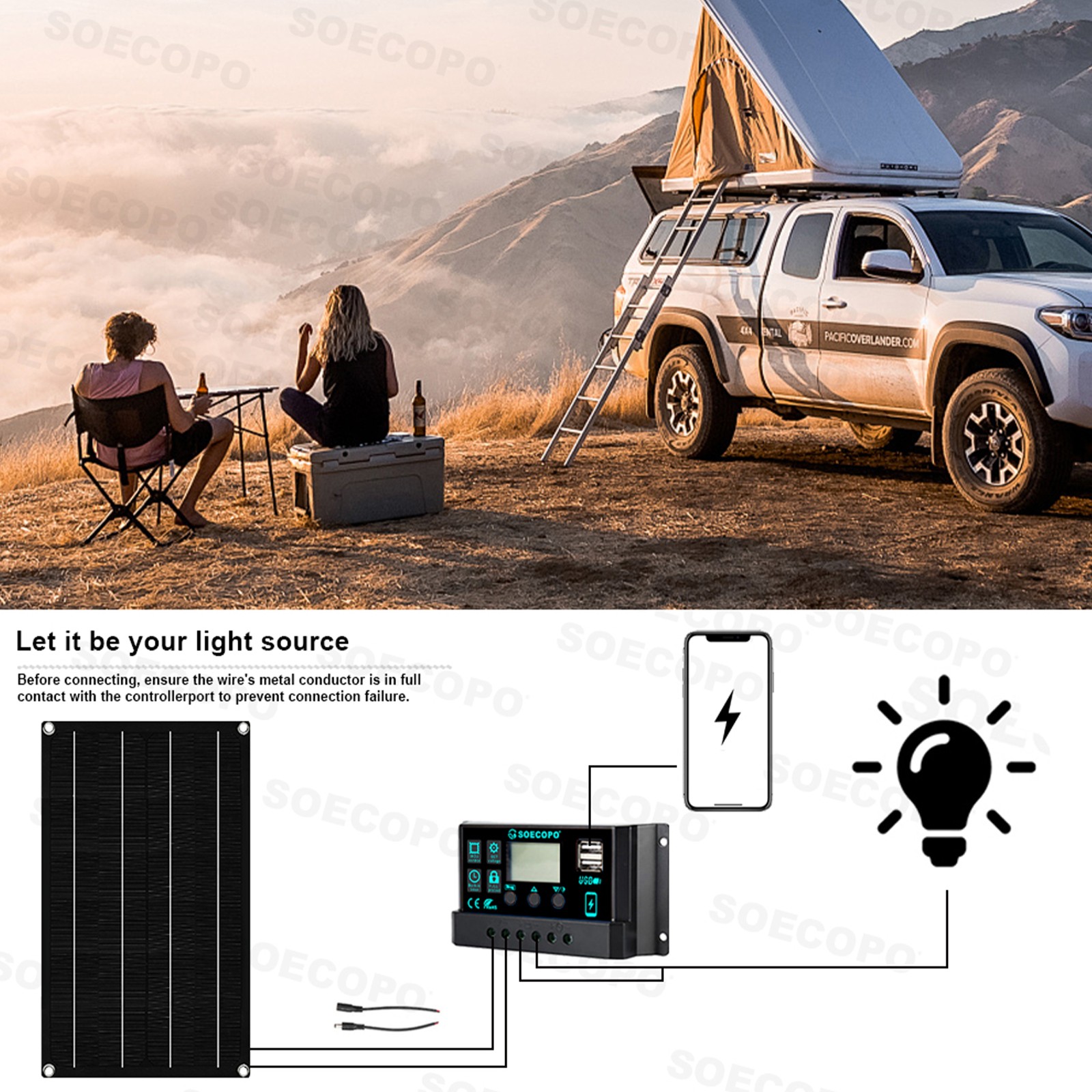 10000W Inverter 800WSolar Panel Solar Power Generator 100A Home 110V Grid System