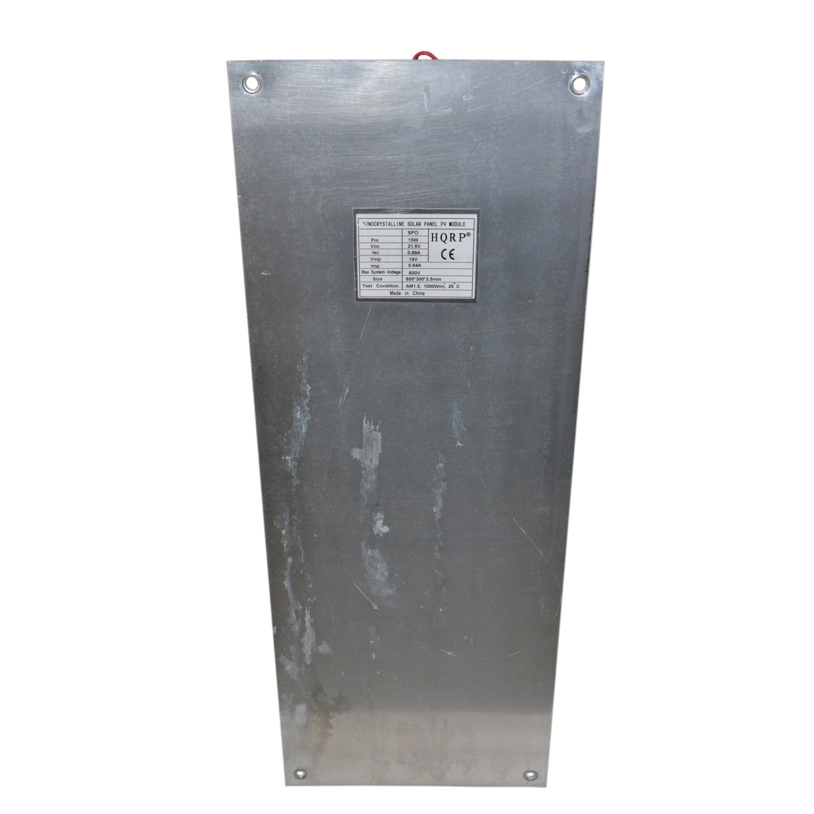 15W Flexible Solar Electric Panel 12V DC Battery Charger for Cars Boats etc.