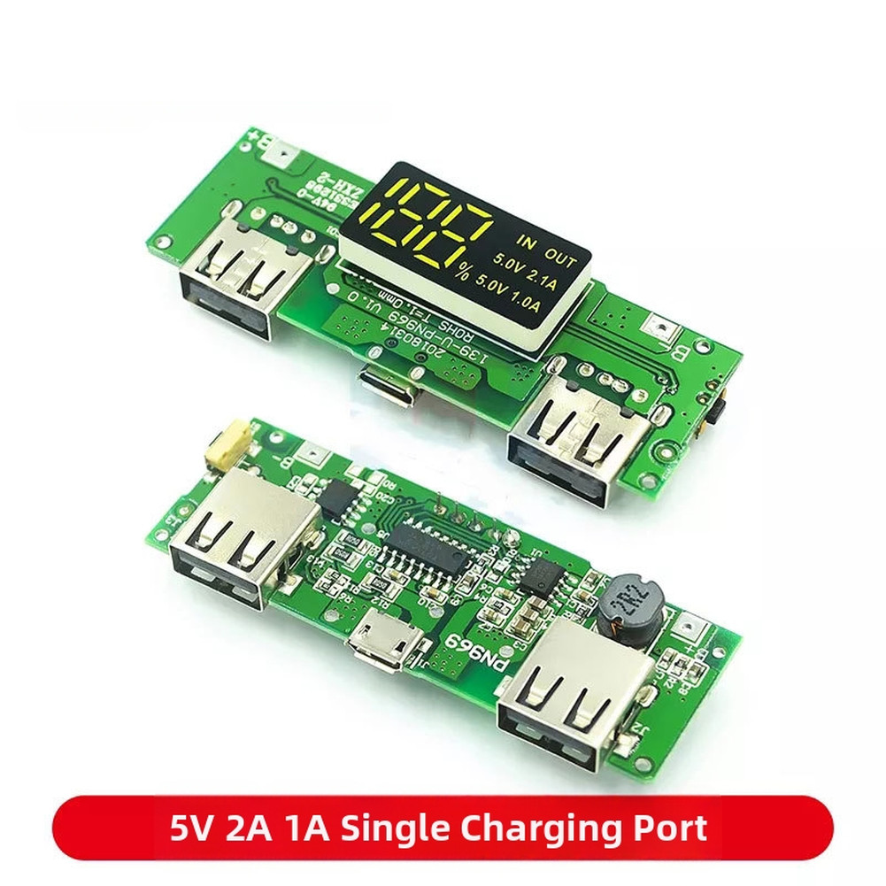 Battery Management Travel Power Backup Power Bank Module 5V Total Output