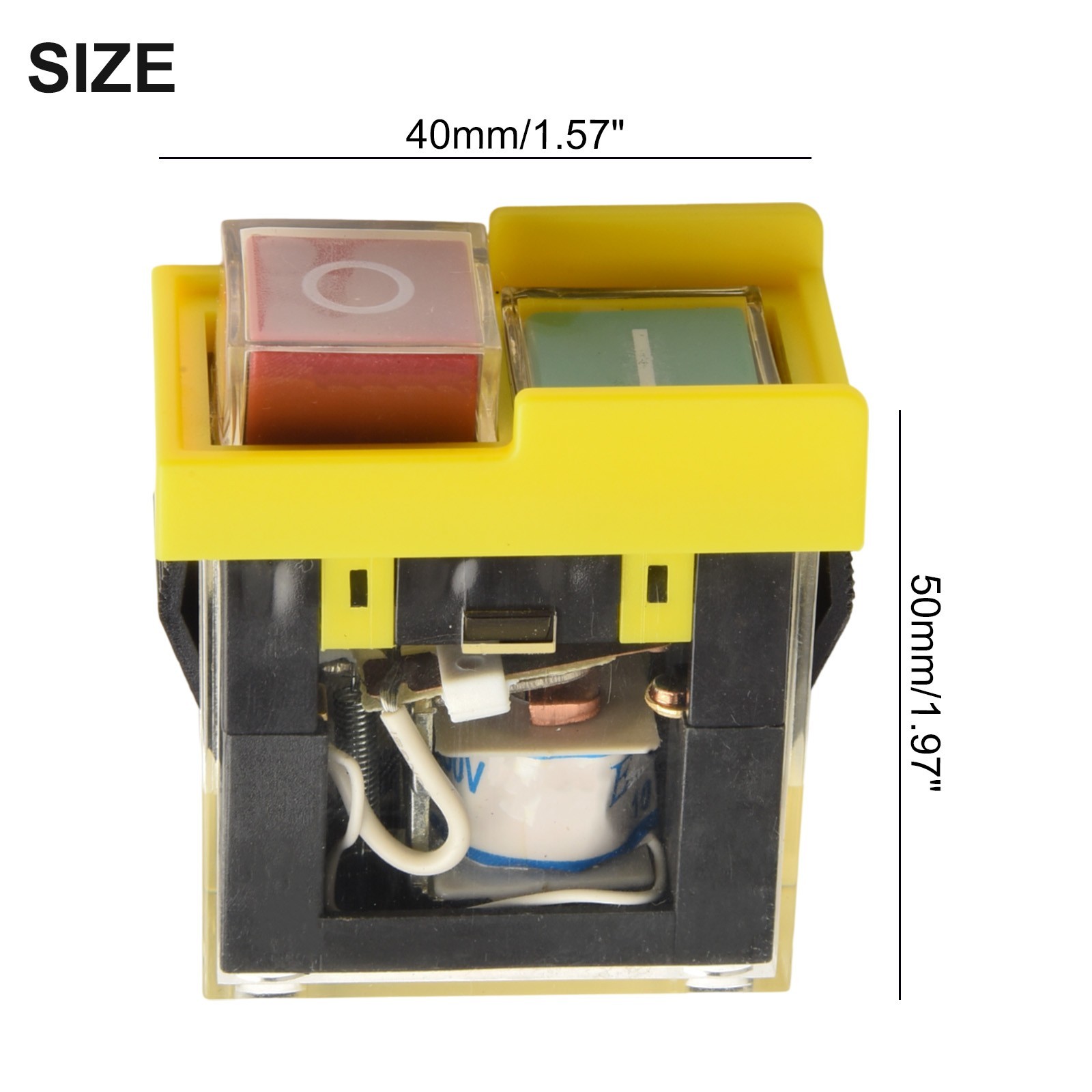 KJD Waterproof Start Button Manual Measurement Product Name Rated Current A