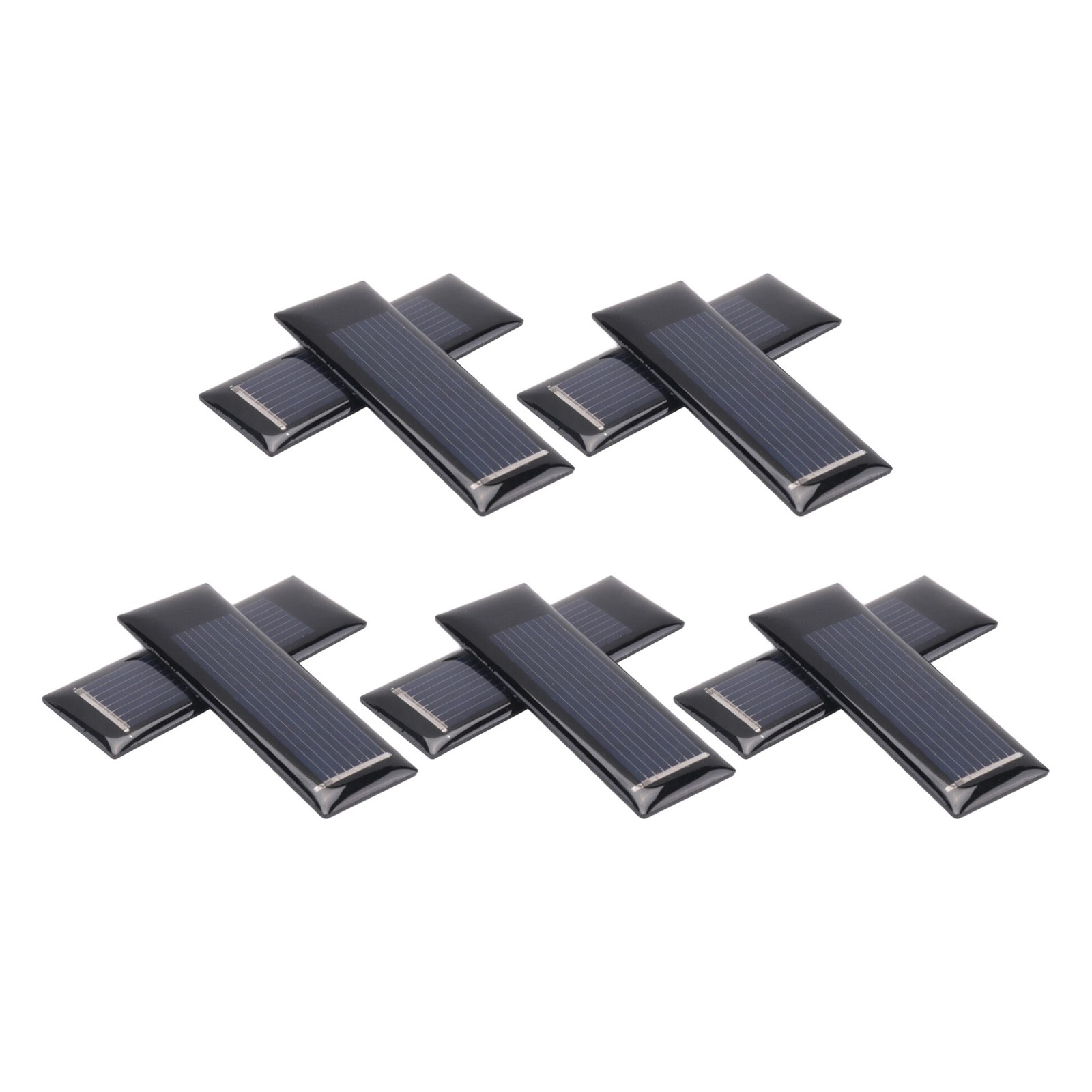 10Pcs Solar Panel 0.5V 100mA Solar Cells Photovoltaic panels Module Sun 1237