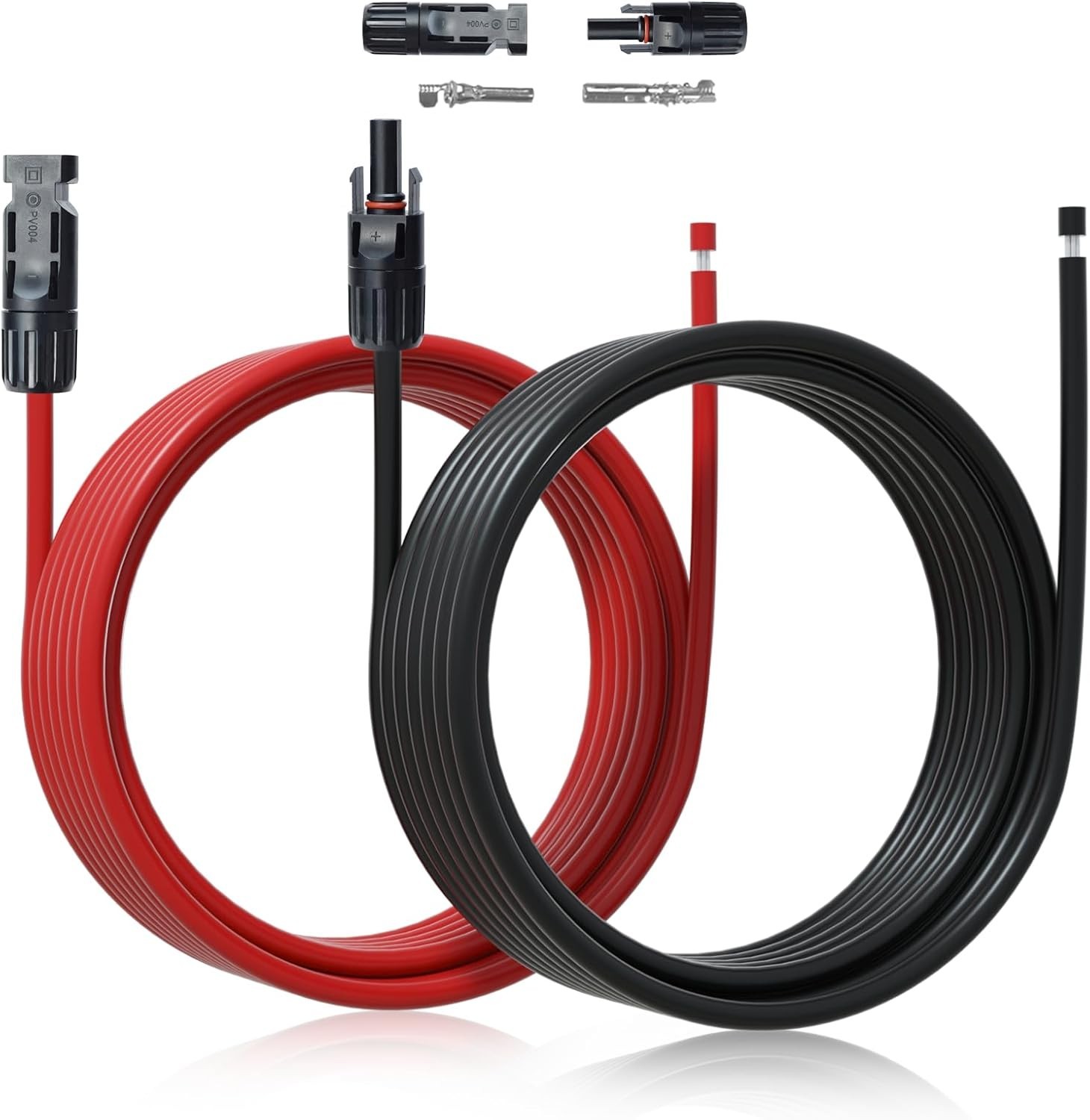 40Feet 10AWG Solar Extension Cable for Solar Panels RV Marine Camper Ferry