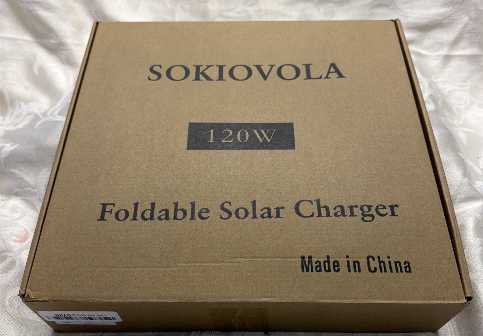 120W Foldable Solar Panel with MC-4 Connector Portable Solar Panel (H7)