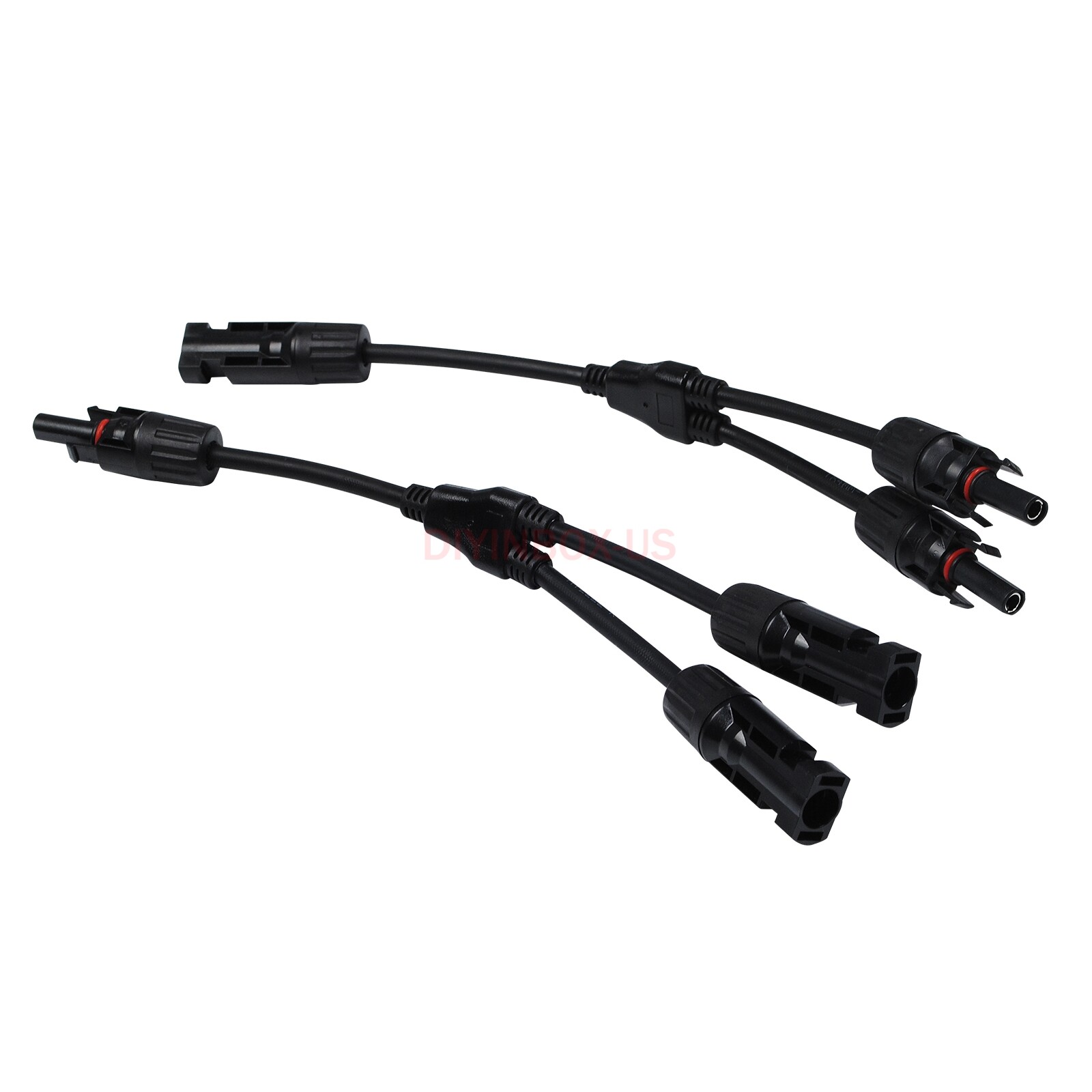 Lot Solar Panel Y Branch Cable Connection Waterproof Adapter Connector Extension