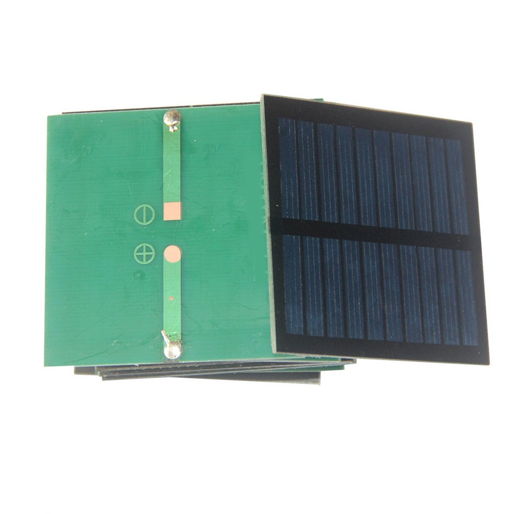 0.45W 5V Polycrystalline Solar Panel 60x60mm PET Laminated for Small Projects