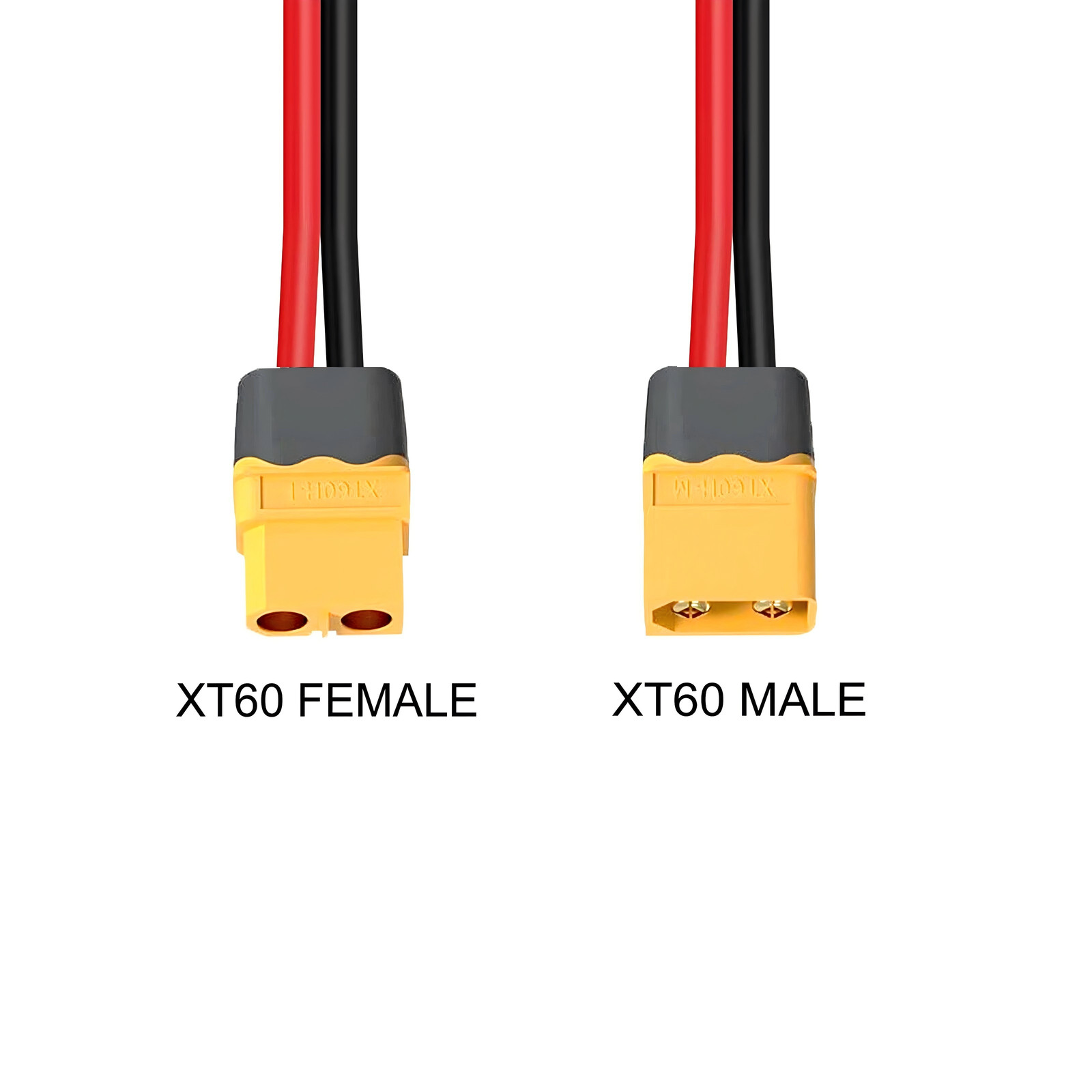 10AWG XT60 Male to Female Connector Extension Cord for RC Lipo Solar Panel