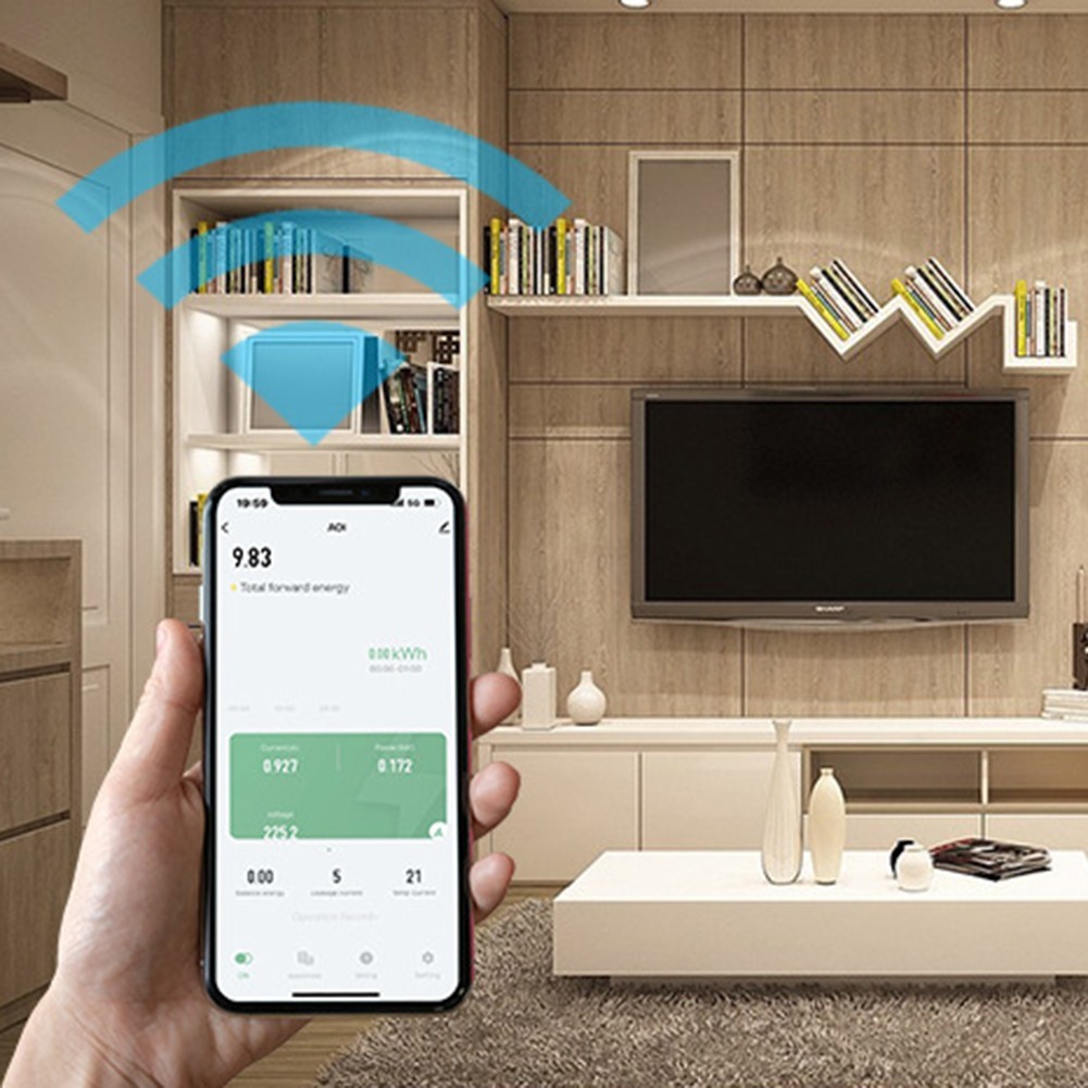 Voltage Measurement WiFi Smart Meter Smart Current Meter Easy Installation