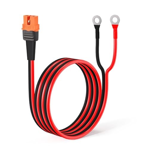 XT60i to O Ring Terminal Cable,XT60i Female to O Ring Connector with 5FT 12AWG