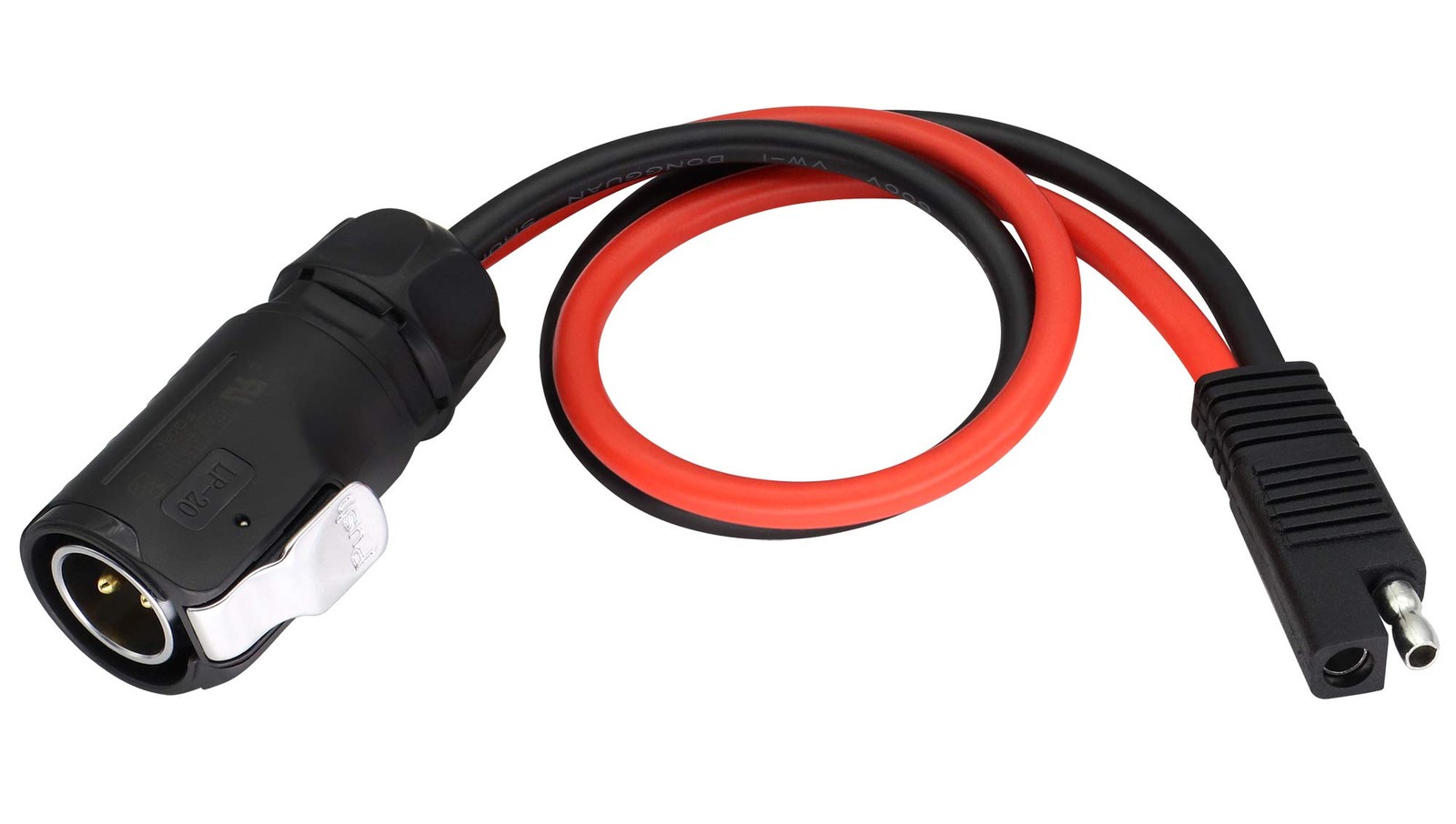 zdyCGTime 2 Pin Power Industrial Circular Connector to SAE Cable for Solar Pa…