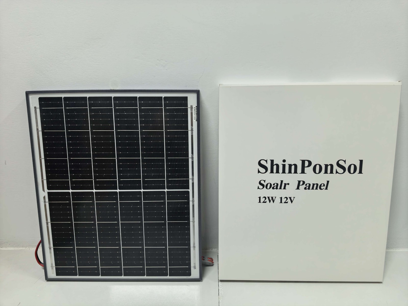 ShinPonSol 12W Solar Panel N-Type Mono PV Home RV Off Grid US