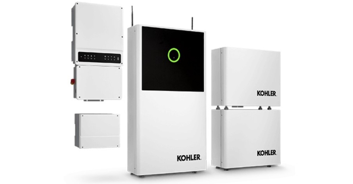 KOHLER 7.6KW Solar Power System with 20Kwh w/Aptos panels complete DIY kit