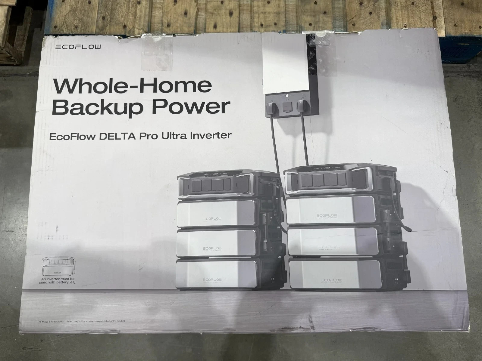 EcoFlow 7200W Delta Pro Ultra Smart Inverter Home Backup Open Box