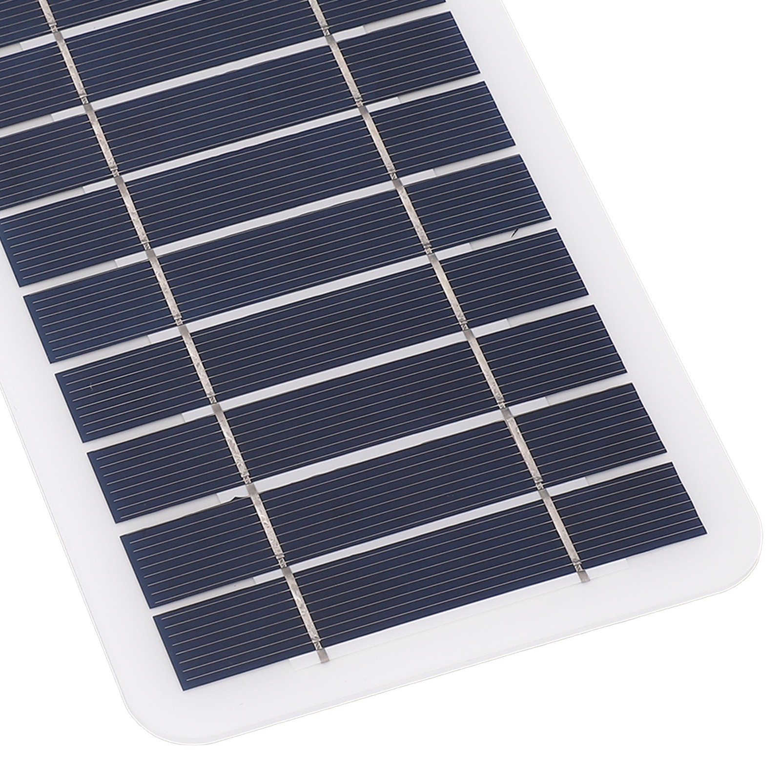 2W 5V Small Solar Panel Monocrystalline DC5521 Output Waterproof Dustproof PFWM