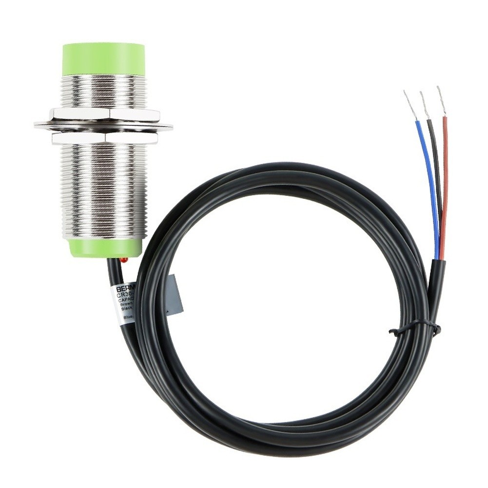 Capacitive Proximity Switch Industrial Application Robust Metal Housing