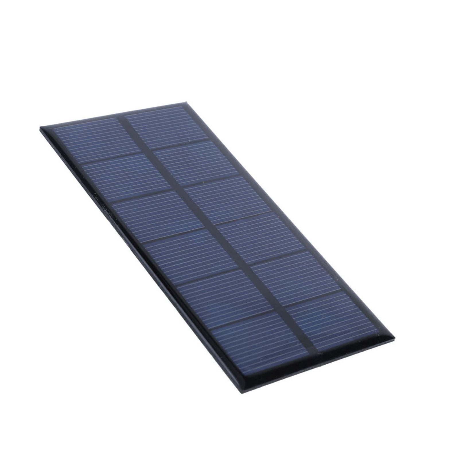 1W 3V Crystalline Silicon Solar Cell Panel Outdoor For DIY Power Charger Supply❀