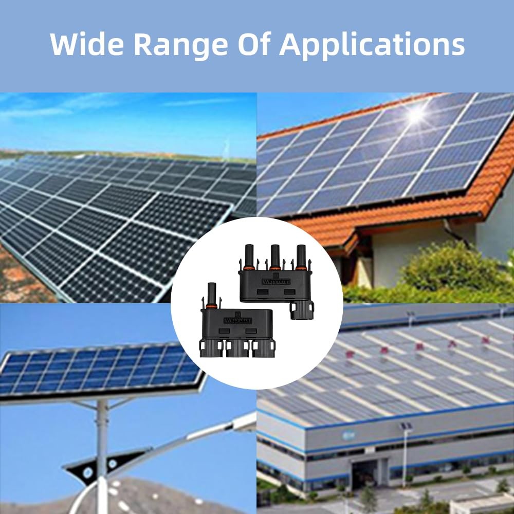 IP68 1500V Waterproof Solar Branch Connector 3 to 1 Y Connector FMM MFF Solar