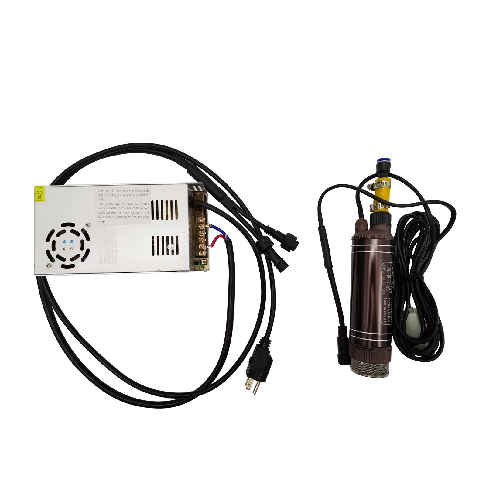 110V Solar Panel Cleaner 3.5m Pole 1.1m Brush for Roof PV System