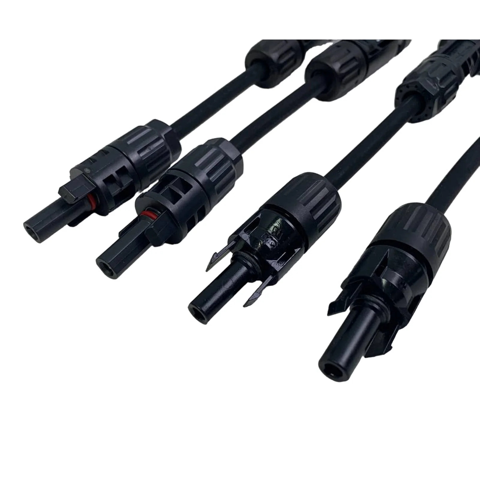 New CASE 36 pcs Enphase Adaptor TE Solar Connector PV4-S MC4 Jumper Cable 150mm