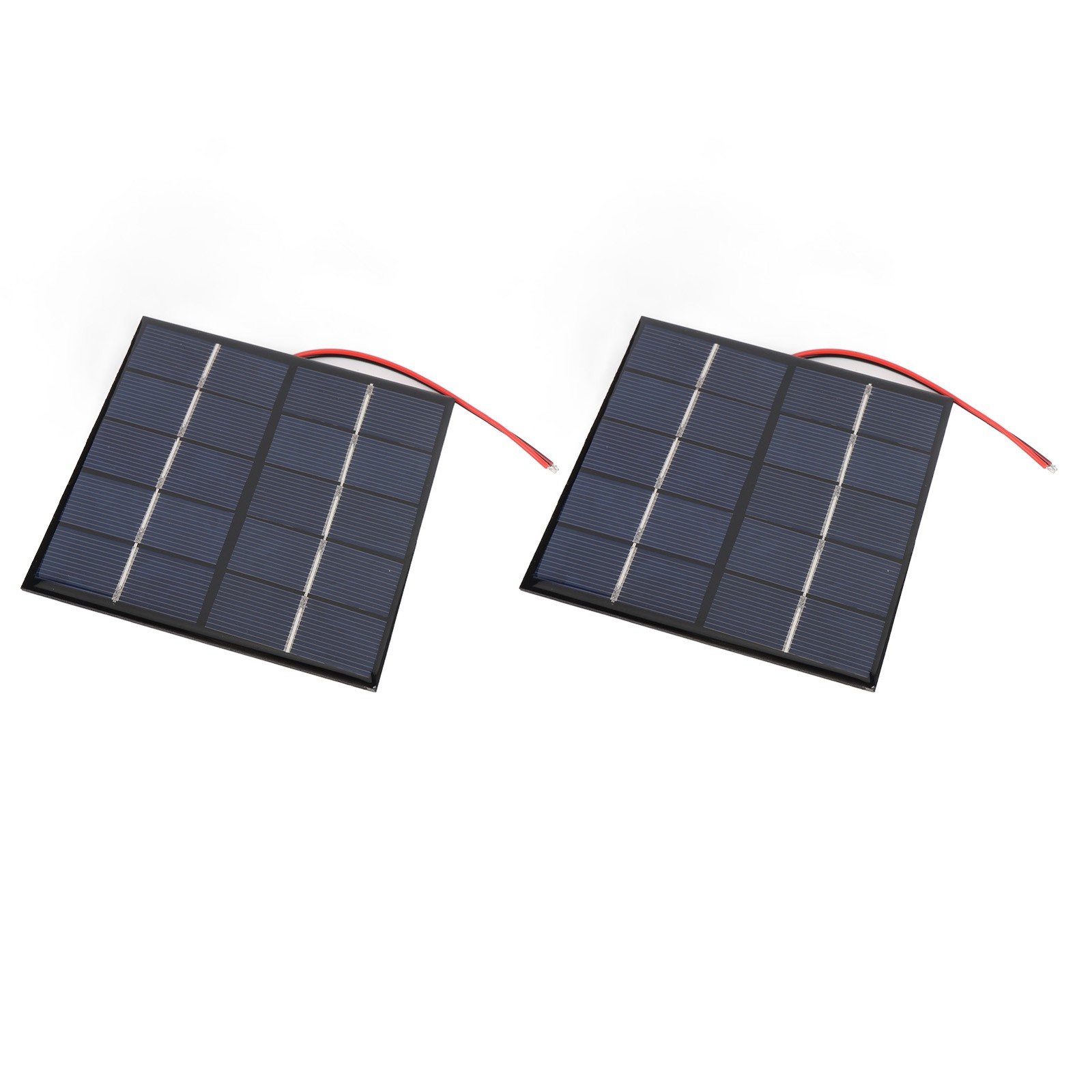 2PCS 1.2W 5V Solar Panel DIY Efficient Charger For Outdoor Use Easy To Use