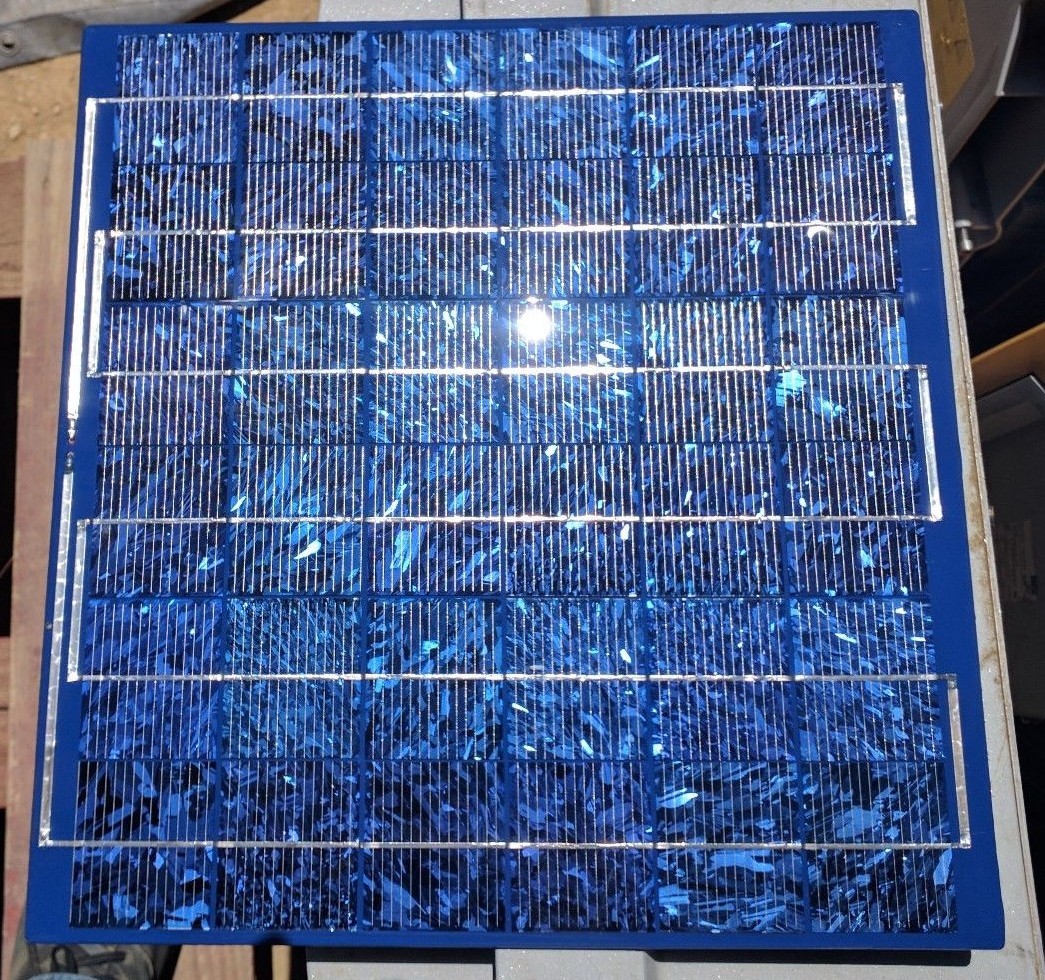 10W 12V Portable Waterproof Epoxy Solar Panel for Charging Small devices