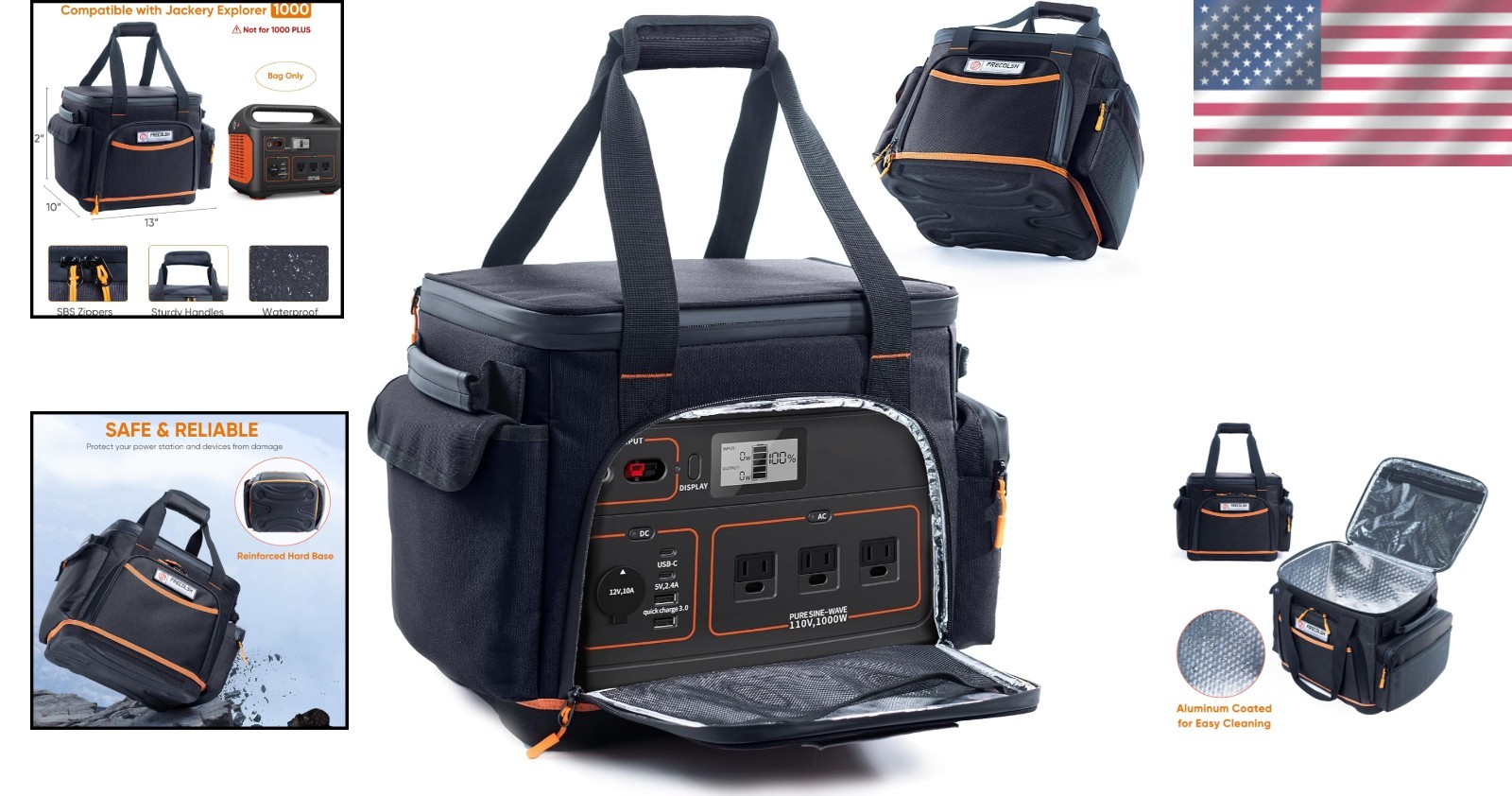 Jackery Explorer 300/240/160 Carrying Case – Waterproof