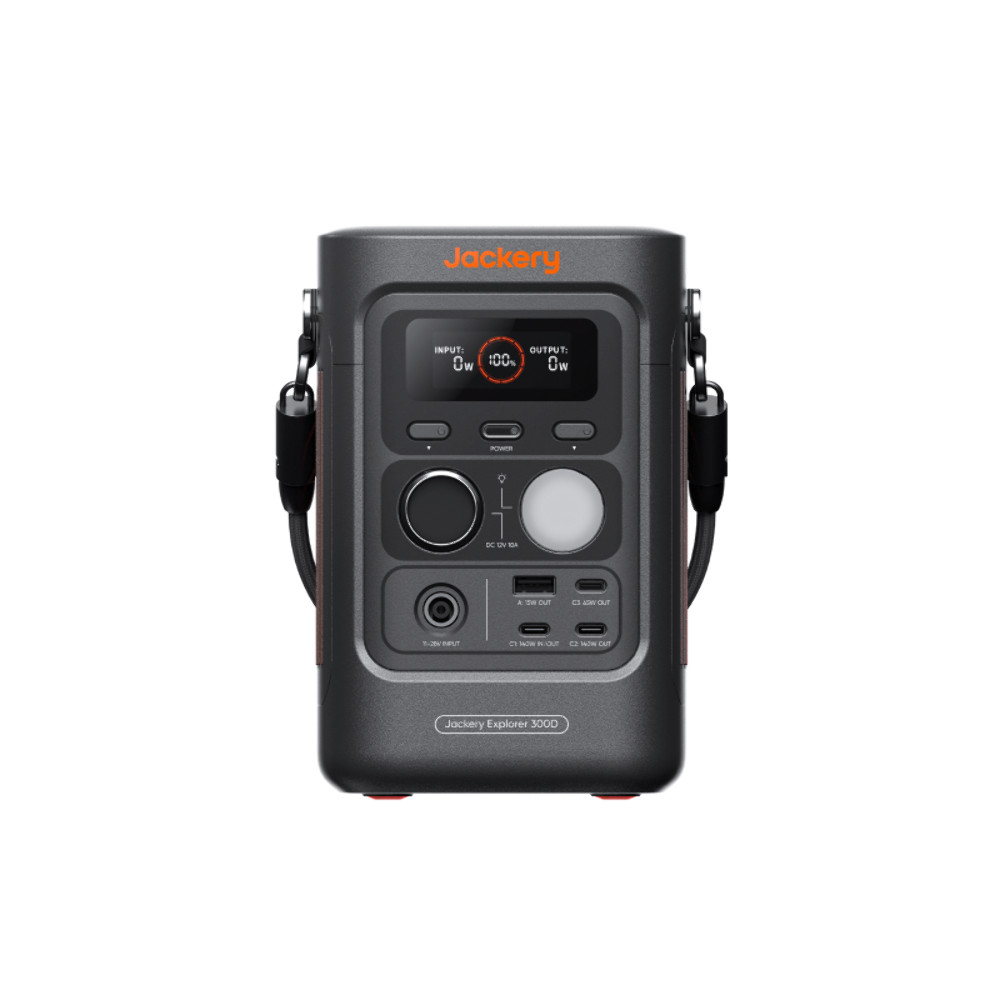 Jackery Explorer 300 D Portable Power Station 288Wh 100W Solar Input