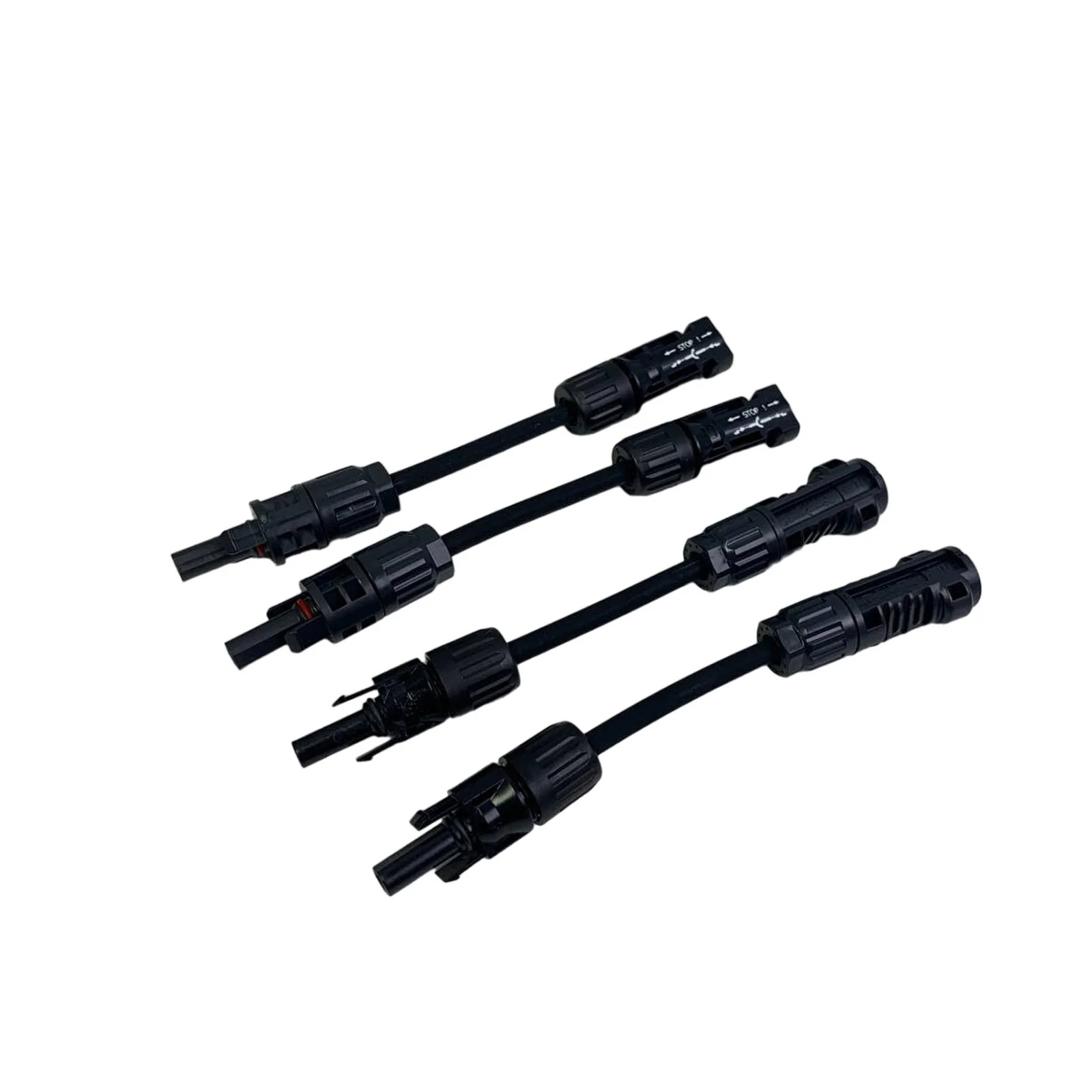 New CASE 36 pcs Enphase Adaptor TE Solar Connector PV4-S MC4 Jumper Cable 150mm