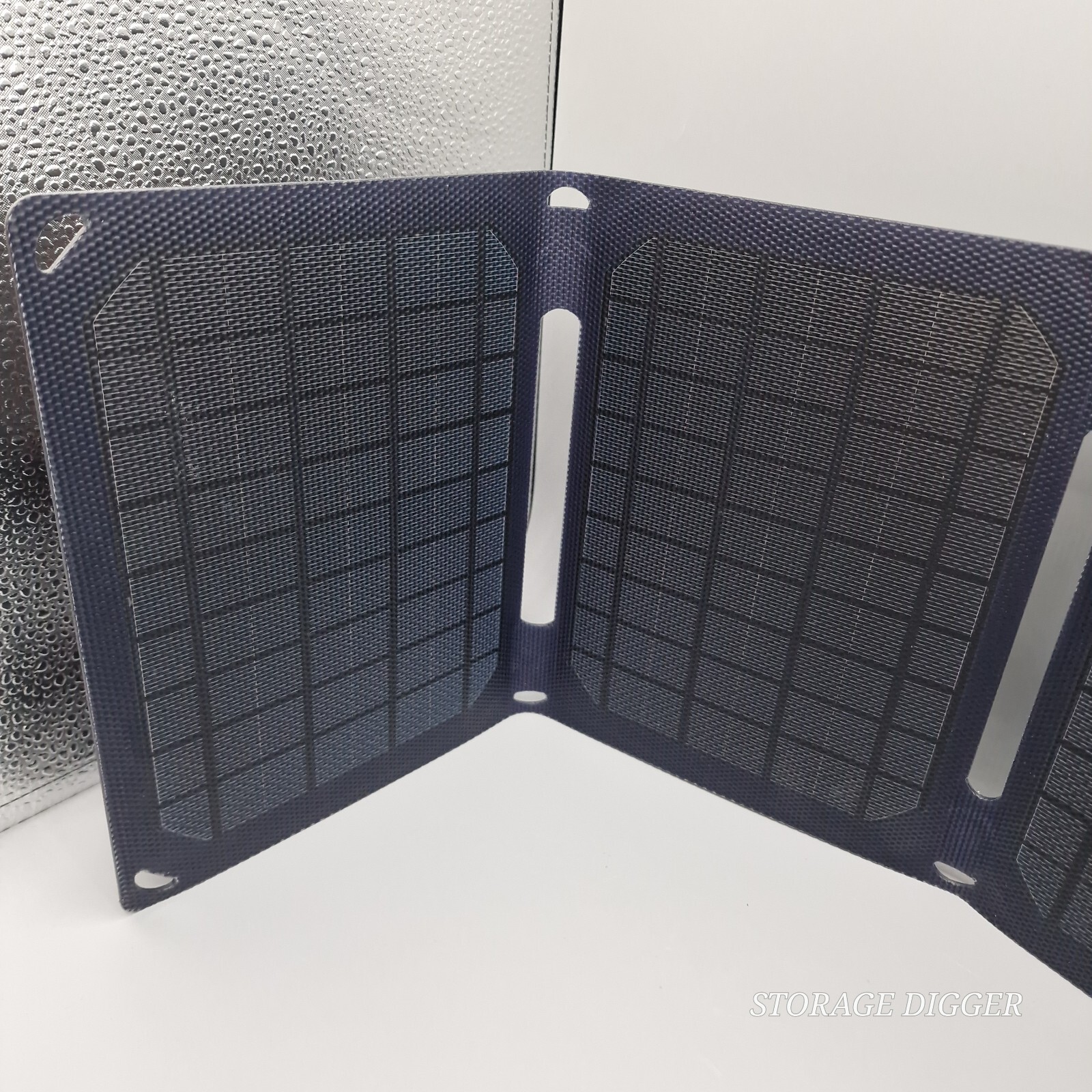 Voltaic Arc 20 Watt Folding Solar Panel Only, Phone/Laptop Solar Charger, 4 fold