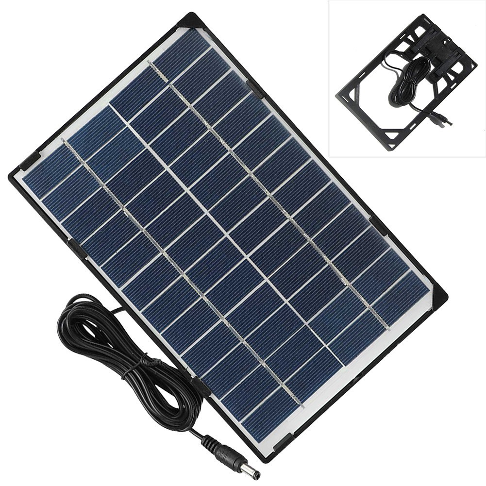 Efficient 6W 12V Solar Panel for Solar Garden Lighting and Portable Devices
