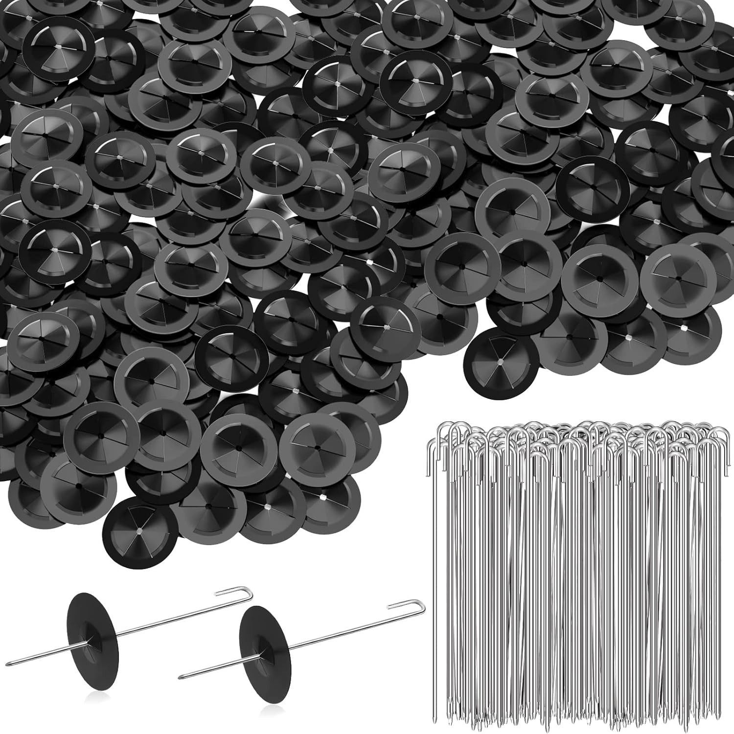 300-Pack Stainless Steel Solar Panel Guard Clips for Bird and Animal Protection