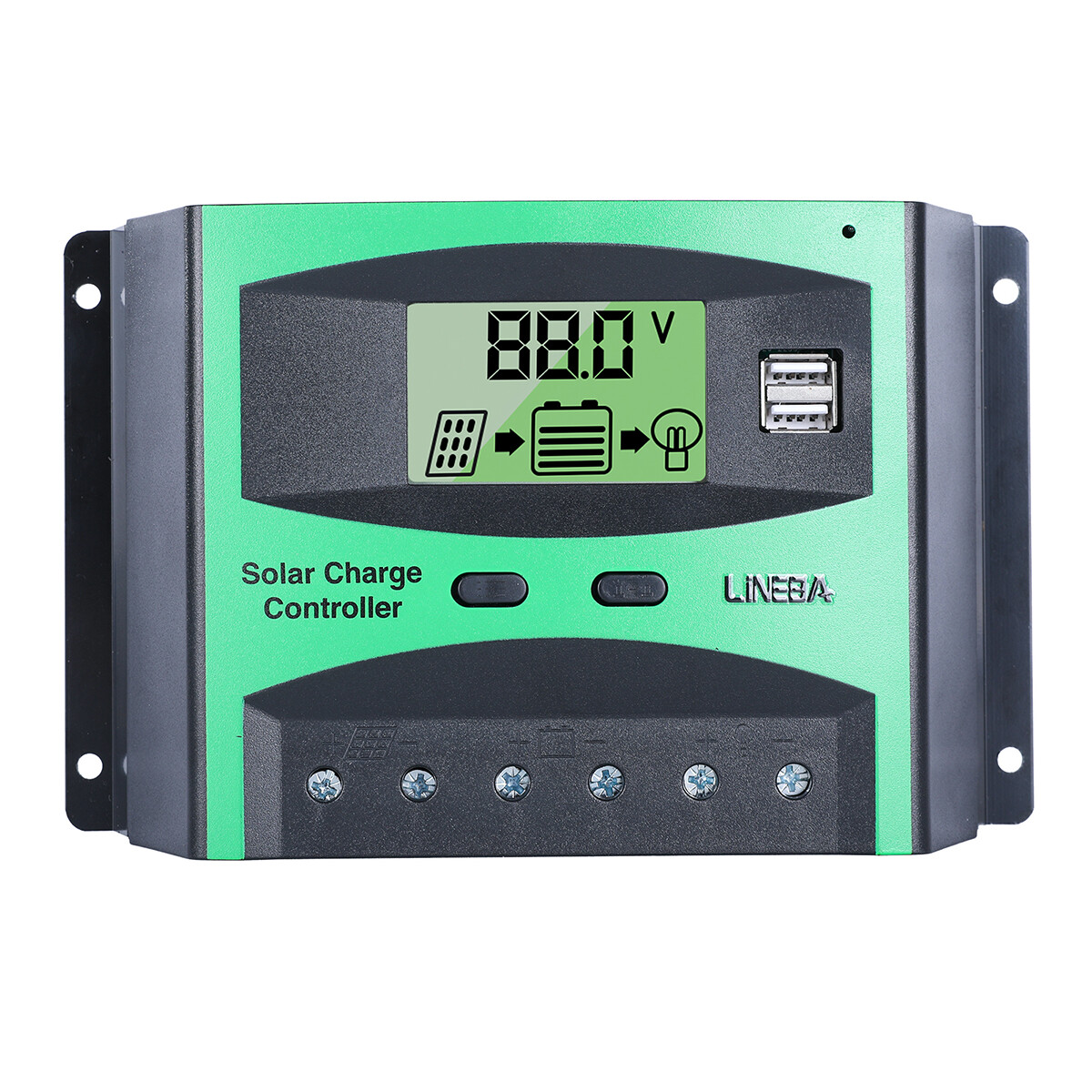 30-60A MPPT Solar Panel Regulator Charge Controller Auto Focus Tracking 12V/24V