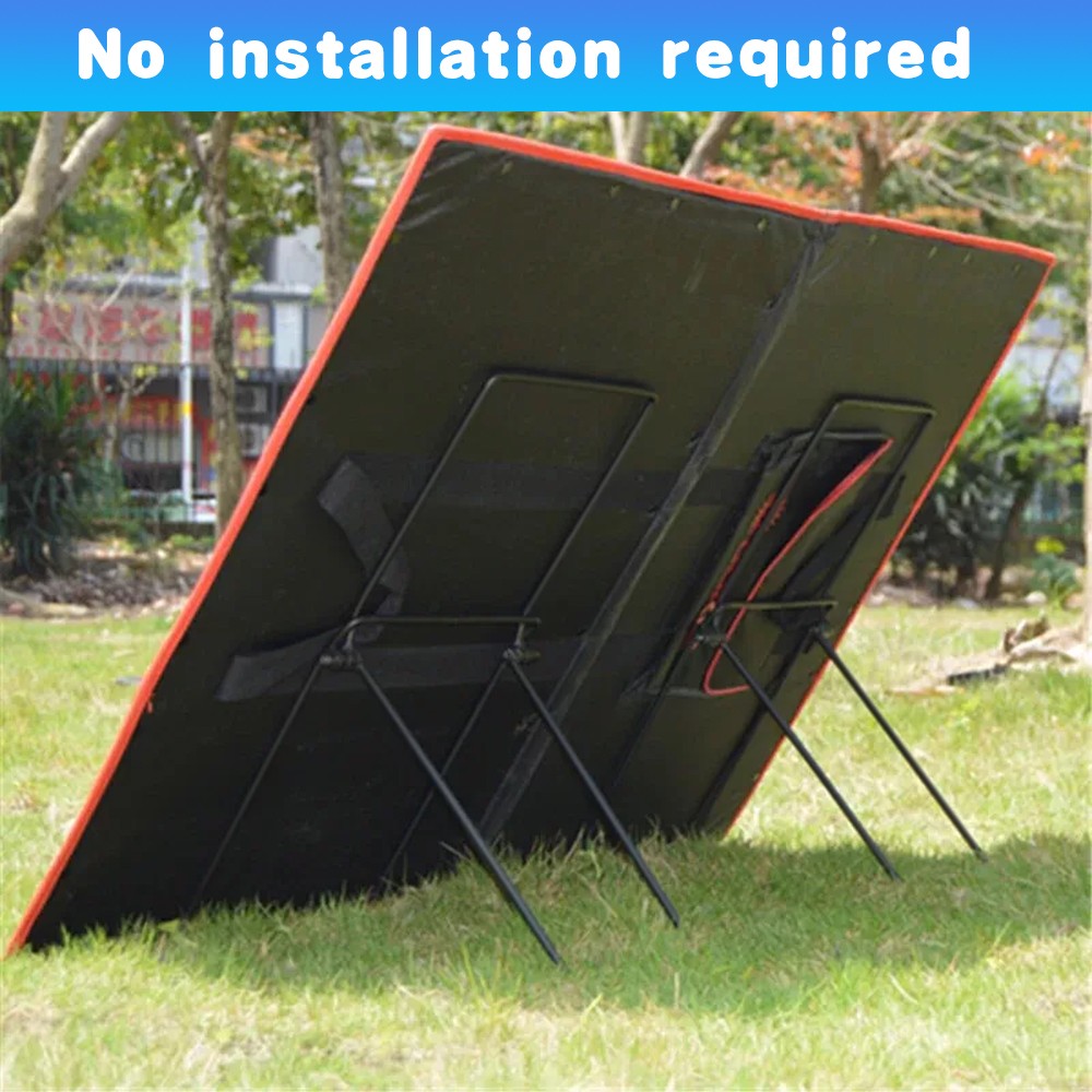 Solar Panel Mounting Brackets Carbon Steel Folding Rack Adjustable Support Stand